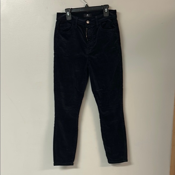 7 For All Mankind Black Jeans - Picture 1 of 6